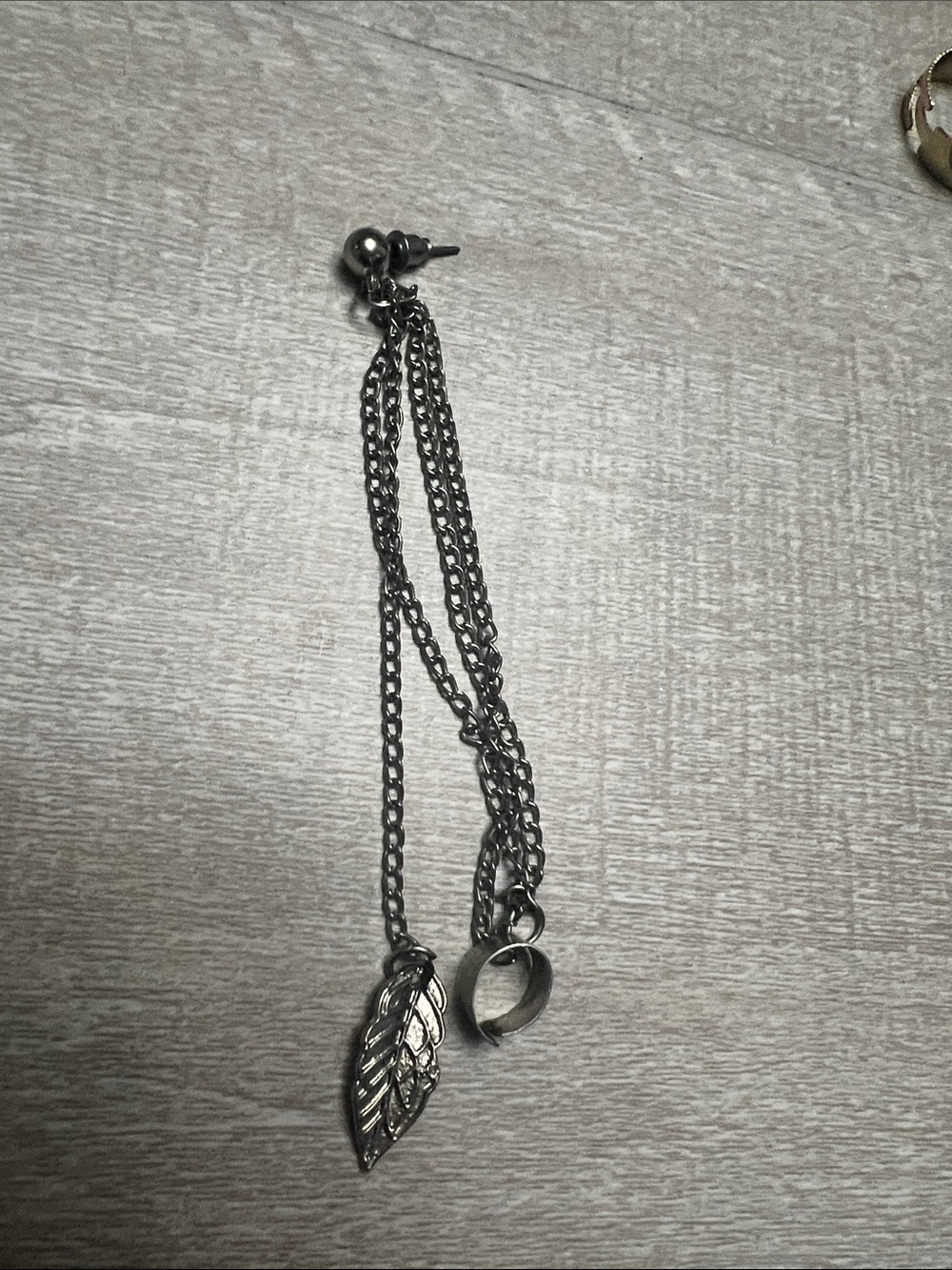 Charm earring